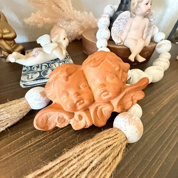 Vintage Terracotta Angel Babies - Picture 11 of 11
